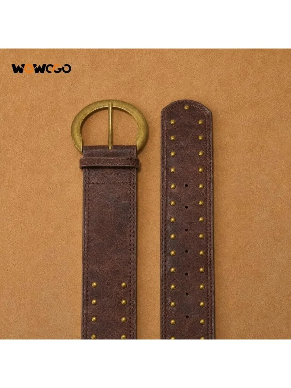 Wide Chunky Leather Waist Belt for Women - 2.3